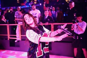 Jasmine Sandlas live at jalwa club