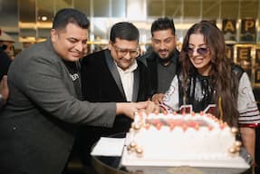 Jasmine Sandlas with SOurabh Banka